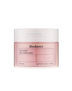 Гелевые тонер-пэды с коллагеном Collagen Gel Toner Pads 140 Biodance
