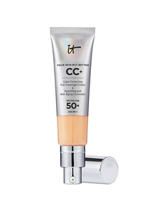 CC+ крем Your Skin But Better SPF50 с антивозрастным уходом It cosmetics