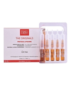 Увлажняющие ампулы Proteos Liposome с липосомами и протеогликанами 60 Martiderm