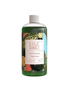 Натуральная и ароматная пена для ванны, аромат тропических фруктов 500 Ilovemg