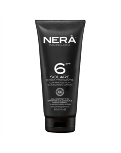 Крем для тела солнцезащитный SPF 6 Solare Bassa Protezione 200 Nera pantelleria