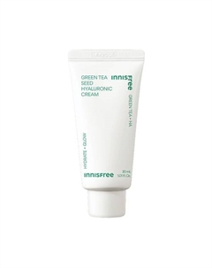 Гиалуроновый крем на основе семян зелёного чая для лица Green Tea Seed Hyaluronic Cream 30 Innisfree