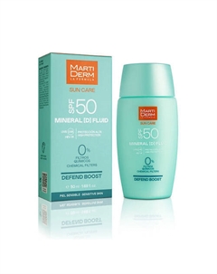 Минеральный солнцезащитный флюид Sun Care Mineral [D] Fluid SPF 50 50 Martiderm