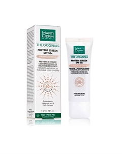 Тонирующий солнцезащитный крем The Originals Proteos Screen SPF 50+ 40 Martiderm