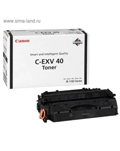 Картридж Canon C-EXV40 3480B006 для iR1133/1133A/1133iF (6000k), чёрный