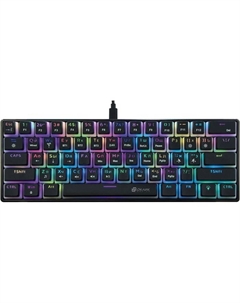 Клавиатура Оклик K763W механическая черный USB беспроводная BT/Radio Multimedia for gamer L  106689 Oklick