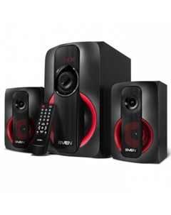 Колонки Sven MS-304 2.1 черный/красный 40Вт BT