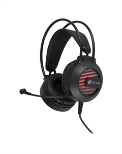 Наушники с микрофоном Оклик HS-L300G черный 2.2м мониторные оголовье (1796949) Oklick