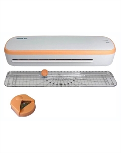 Ламинатор Office Kit L2307R белый/оранжевый A4 (60-125мкм) 27.8см/мин (2вал.) лам.фото Office kit
