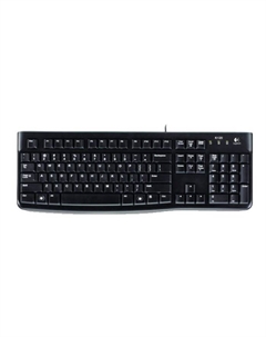 Клавиатура Logitech K120 for business черный USB