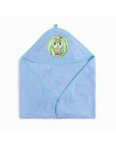 Полотенце-уголок Арбуз 75×95 см, цвет голубой, махра, 100% хлопок Осьминожка