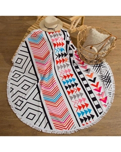 Полотенце пляжное круглое «. Инди», d=150 см Этель