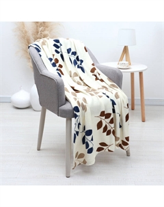 Плед 100х150см рис. 0464, корал-флис 165г/м, пэ100% Бояртекс