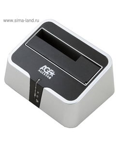 Док-станция для HDD AgeStar, 3CBT2, SATA II, серебристая Agestar