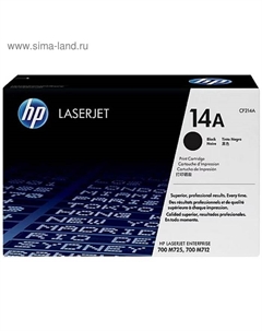 Картридж HP 14A CF214A для LJ 700/M712 (10000k), чёрный Hp