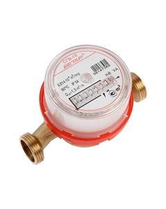 Счетчик воды «БЕТАР» СГВ-15, универсальный, 1/2", без комплекта присоединения Бетар