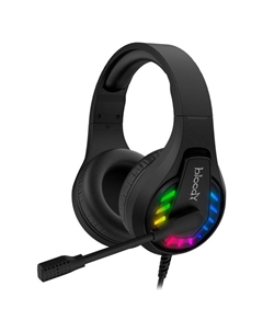 Наушники с микрофоном A4Tech Bloody G230 черный 2м накладные USB оголовье (G230) A4tech