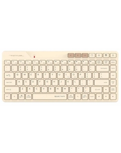 Клавиатура A4Tech Fstyler FBK26C AS бежевый USB беспроводная BT/Radio slim Multimedia (FBK2  106853 A4tech