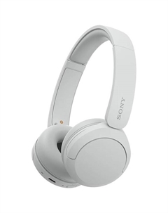 Наушники накладные Sony WH-CH520 белый беспроводные bluetooth оголовье (WH-CH520/W)