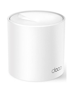 Бесшовный Mesh роутер TP-Link Deco X10, 1-PACK, AX1500, 10/100/1000BASE-TX, белый Tp-link