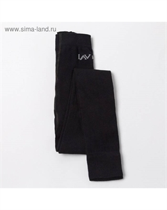 Легинсы детские, чёрные, рост 134-146 см Носик