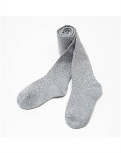 Колготки детские «Крапинка», цвет серый меланж, рост 116-122 Лукоморье