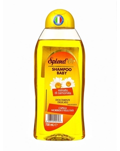 Шампунь для детей, с экстрактом ромашки, мягкая формула, 750 мл Splendor