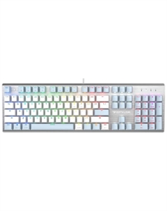 Клавиатура A4Tech Fstyler FS100 Neon механическая синий/белый USB for gamer LED (FS100) A4tech