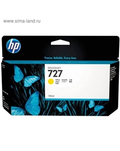 Картридж струйный HP 727 B3P21A желтый для HP DJ T920/T1500 (130мл) Hp