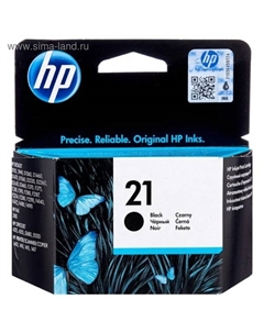 Картридж струйный HP 21 C9351AE черный для HP DJ 3920/3940/PSC 1410 Hp