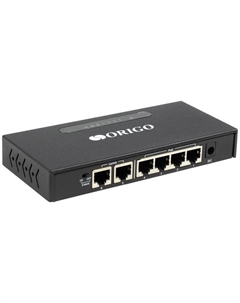 Коммутатор Origo OS1206P/60W OS1206P/60W/A1A (L2) 6x100Мбит/с 4PoE 4PoE+ 100W неуправляемый  108280