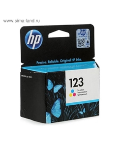 Картридж струйный HP 123 F6V16AE многоцветный для HP DJ 2130 (100стр.) Hp