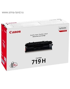 Картридж Canon 719H 3480B002 для i-Sensys MF5840/MF5880/LBP6300/LBP6650 (6400k), чёрный