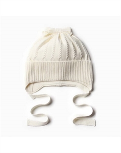 Шапка детская, цвет молочный, размер 40-42 Мегашапка