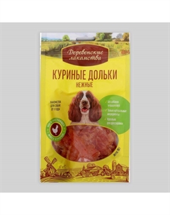 Куриные дольки «» для собак, нежные, 90 г Деревенские лакомства