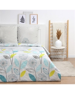 Постельное бельё 1.5-спальное «Одуванчики», бязь Lovelife