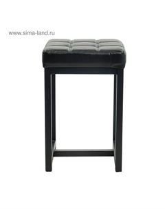Табурет для кухни «. Лофт 4», искусственная кожа, цвет чёрный Клик мебель