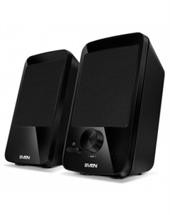 Колонки Sven 312 2.0 черный 4Вт