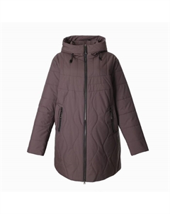 Куртка женская демисезонная «Великан», коричневая, размер 56 White cotton