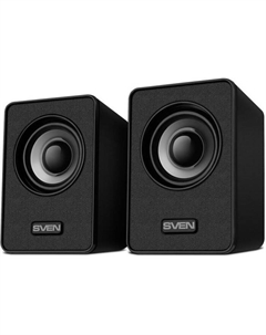 Колонки Sven 135 2.0 черный 6Вт портативные