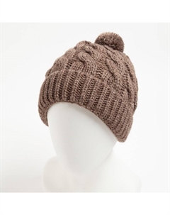 Шапка женская, цвет кофе, размер 56-58 Elfrio