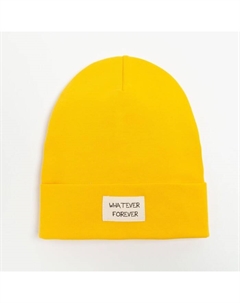 Шапка детская, цвет горчица, размер 54-58 Hoh loon