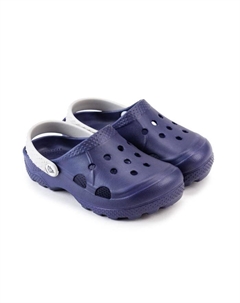 Сабо детские, цвет фиолетово-синий/серый, размер 31-32 Janette