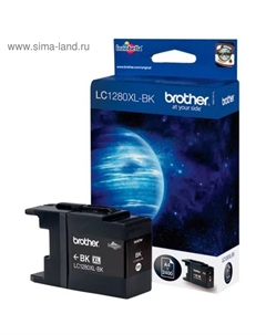 Картридж струйный Brother LC1280XLBK черный для Brother MFC-J6510DW/J6910DW