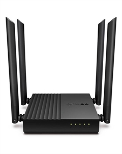 Wi-Fi роутер TP-Link Archer A64, 1267 Мбит/с, 4 порта 1000 Мбит/с, чёрный Tp-link