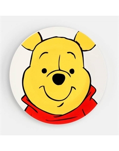 Тарелка плоская детская «Медвежонок Винни», 20 см, керамика, Медвежонок Винни и его друзья Disney