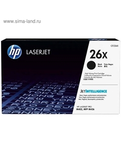 Картридж HP 26X CF226X для LJ Pro M402/M426 (9000k), чёрный Hp