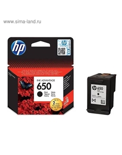 Картридж струйный HP 650 CZ101AE черный для HP DJ IA 2515 Hp