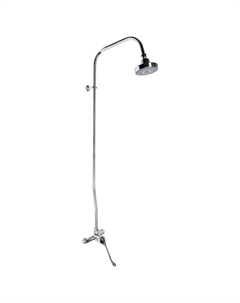 Смеситель для ванны «ЦС-СМ» СТ302405, однорычажный, тропический душ, хирургический, хром Центр сантехники