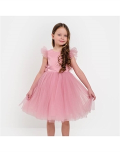 Платье детское с крылышками, размер 30 (98-104 см), розовый Kaftan